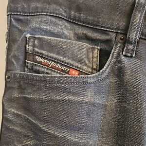 Diesel Black Jeans Distressed Denim Style